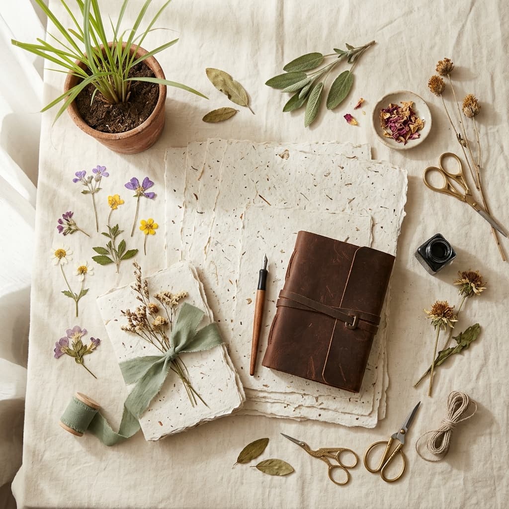 Sản phẩm giấy handmade Mộc Xinh